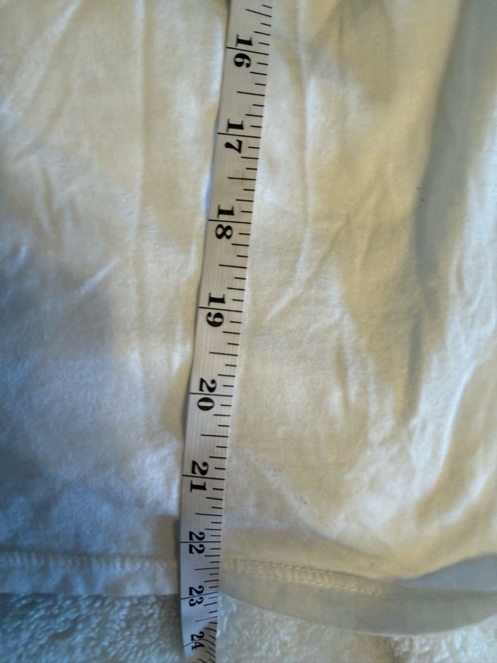 PacSun White Graphic Tee with Pastel Sky Panels - Picture 7 of 7